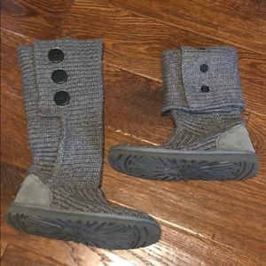 Grey ugg boots